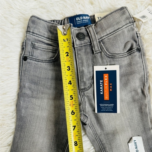 NEW WITH TAG OLD NAVY BOY 12-18mo Karate Skinny Gray Jeans - Picture 11 of 16